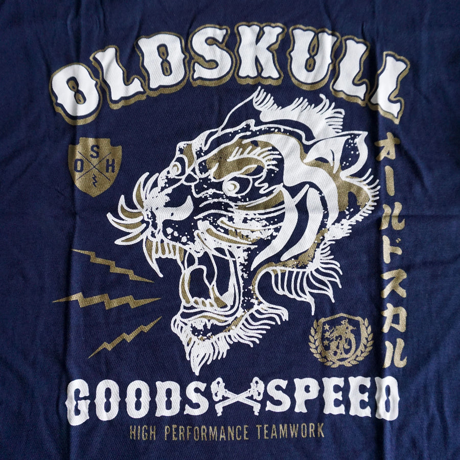 Oldskull-North-America-Goods&Speed-Tiger-Racing-men-tshirt