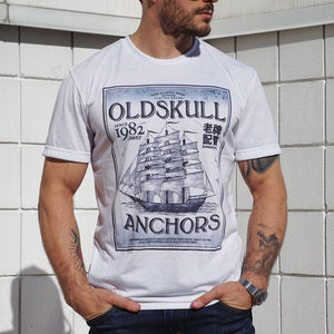 Nautical styled vintage tall sailing ship t-shirt